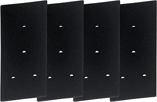 Juego de 4 filtros para secador de bomba de calor Bauknecht Privileg Whirlpool HX 481010716911, fino, grueso, 230 x 115 x 14 mm, filtro de esponja, alfombrilla de filtro, 100% Made in Germany