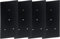 Lot de 4 filtres pour sèche-linge Bauknecht Privileg Whirlpool HX 481010716911 - Sèche-linge à pompe à chaleur - 230 x 115 x 14 mm - Filtre éponge - Séchoir à condensation