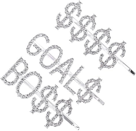 FRCOLOR 3stücke Strass Haarnadeln Für Damen Dekorative Bobby Pins Mit Strasssteinen Haarspangen Accessoires Für Frisuren Verschönerung
