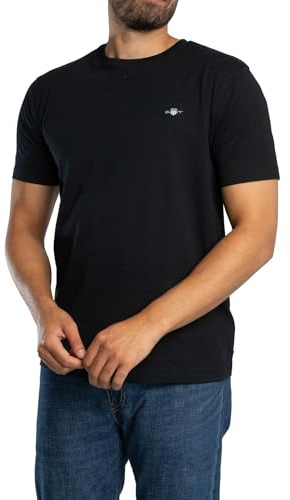 GANT T-Shirt imprimé Archives Shield, Noir, L