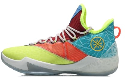 LI-NING Scarpe da basket Wade Fission 4 Way of Wade WoW Lite, Multicolore, 43 EU