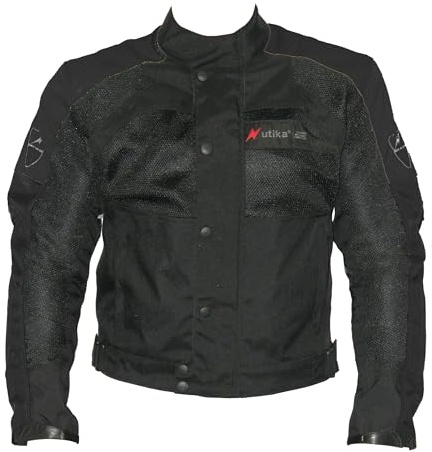 RBR Maxdura Chaqueta Moto Resistente al Calor de Verano con Protectores Desmontables Homologada Talla XL