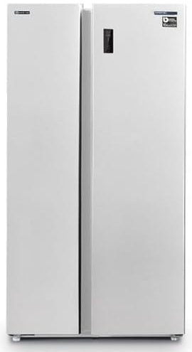 INFINITON Frigorifico Americano SBS-A174, 505 Litros, 177 cm de Altura, No Frost Total, Inverter, Funciones Fast Cooling y Fast Freezing, E, Iluminación LED interior, Función Eco (Blanco || SBS-A174B)