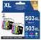 Palmtree 503xl Patronen Kompatibel mit Epson XP 5200 Druckerpatronen und Epson WF 2960 Patronen für Epson 503 XL für Epson Expression Home XP-5200 XP-5205 Epson Workforce WF-2960DWF WF-2965 (8 Pack)