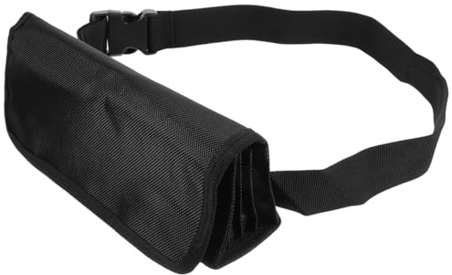 Toddmomy Cashier Pouch Cash Waist Pouch for Coin Change Classification Waterproof Wear Proof Storage Bag for Subway Service Staff Money Organizer 9.05 X 2.36 X 3.14 in
