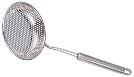 POPETPOP Colino in Acciaio Inossidabile Per Hot Pot Con Mestolo Scolapasta Ergonomico e Resistente Al Calore Cucchiaio Da Portata Per Frittura e Cottura Utensile Cucina Per Casa e Ristorant