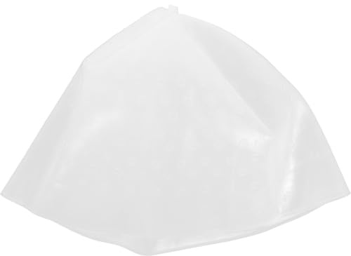 TOVINANNA Cuffia da Pulire Chioma per Silicone in Riutilizzabile Bianco e Stili multipli Resistente da Adatta Facile Tintura e Evidenziazioni Fai Te Uso Domestico