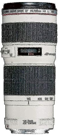 Canon EF 70-200 mm f/4.0 L USM Lens (Non Image Stabilised) - White