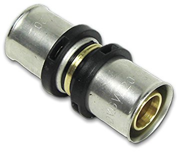 Pressfitting Kupplung, 32x3-32x3mm | DVGW zertifiziert/Kontur TH