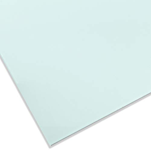 PLEXIGLAS® GS, 3 mm dick, 12 x 25 cm, Hellgrün Transparent (6C77) | Farbiges gegossenes Acrylglas mit transparenter Wirkung; gut geeignet für Lichtobjekte, Modellbau, Displays und Zuschnitte