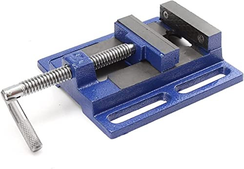 Abrazadera de tornillo de banco de prensa de taladro mini portátil, tornillo de banco de trabajo, 2.5 pulgadas / 3 pulgadas, abrazadera de banco de máquina de perforación de precisión de hierro fund