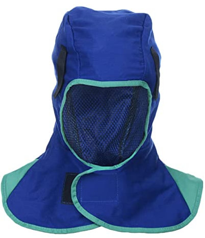 Máscara de soldadura, capucha de soldadura, Delantal de soldadura de cuero Gorro de soldadura Capucha de soldador Casco de soldador Retardante de llama Protección de arco Bufanda de soldadura Gorros d