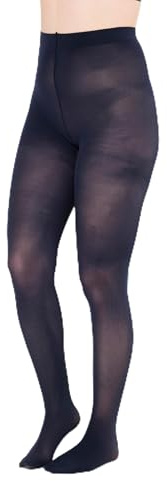 Ulla Popken Damen Strumpfhose, Extraweite Oberschenkel, Mikrofaser Strumpfhose