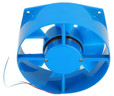 6in Axial Fan, 2500R/min 5.5m³/min, Industrial Exhaust Fan with for Server Cabinets 3D Printers, Heat Resistant