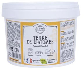 Les Secrets de Léontine - Terre de Diatomée 5KG - Bio-Naturelle -Fabrication Française - Eco-Friendly - Engrais naturelle - Jardin - Animaux - Non calcinée