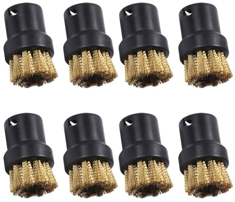 KE88FENG Nylon Brush Sprinkler Nozzle Replacement for karcher BE6002 C1052 Handheld Steam Cleaner Cleaning Brushes Parts(4PCS)