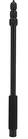 Mic Boomarm Manico in schiuma morbida portatile Funzionamento facile in lega di alluminio Braccio di estensione del microfono ad alta durata (4 sezioni)