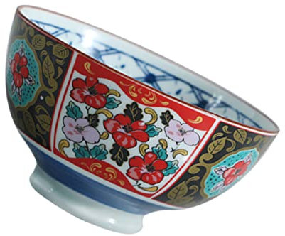 Cabilock Ciotola Per Ramen Giapponese Ciotola Per Cena Alta Stoviglie in Ceramica Stile Retrò Di Grandi Dimensioni Per Zuppe E Insalate