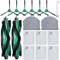 Accessori per iRobot Roomba Combo 2 Essential Y0140/Y0112/Y0110, per Roomba 105 Combo Ricambio, 2 Spazzole Principali, 6 Panni Pulizia, 6 Filtri, 6 Spazzole Laterali, 1 Spazzola Pulizia