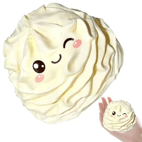 Squeeze Cream Roll Giocattolo | Divertente Rotolo di Crema in Silicone a Lento Rialzo | Giocattolo Sensoriale Antistress,Per Bambini, Ufficio, Casa, Scuola, Viaggio, Relax e Studio