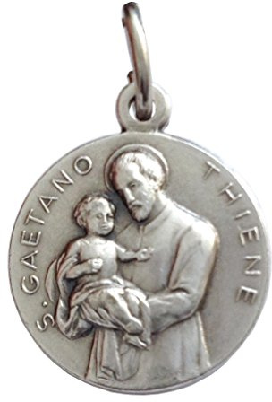 I G J Medalla de San Cayetano de Thiene - Las Medallas de Los Patronos