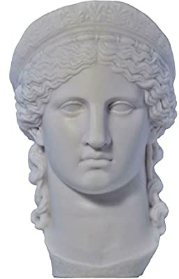 Hera Juno Königin der Göttin der Frau Ludovisi Kopie Büste Kopf griechische römische Statue Skulptur