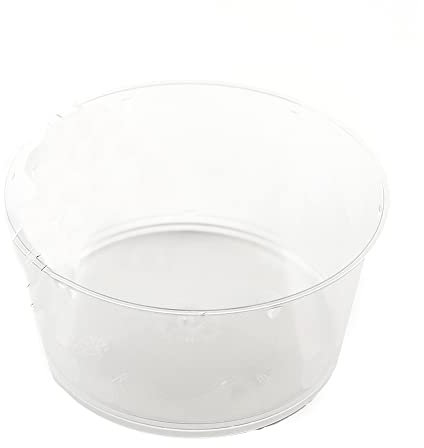 POLOPLAST PZ 25 CIOTOLA ROTONDA 1000 CC PER MACEDONIA DI FRUTTA, FARRO, PASTA, RISO, INSALATA, PORTA ALIMENTI E CONTENITORE TRASPARENTE INSALATIERA