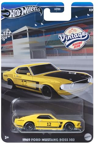 Coche Hot Wheels Metal Pro Vintage Escala 1:64 - Modelos Surtidos