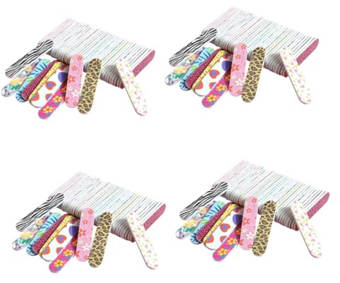 FOMIYES 240 Pezzi Lima Per Colorata Lima Per Lucidare Per Spugna Buffer Per Strisce Di Lima Per Pedicure Strumenti Per Lucidare Le Lima Per Lucidare Le