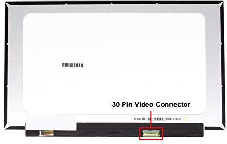 AJPARTS UK New Laptop Screen Compatible with MB156AN01-1 MB156AN01-4 MB156AN01-5 MB156AN01-5 VER.1.0 MB156AN01-5 VER.1.5 15.6” Nano Edge LCD WXGA HD 1366 × 768 Display 350mm Wide Matte Panel Non Touch