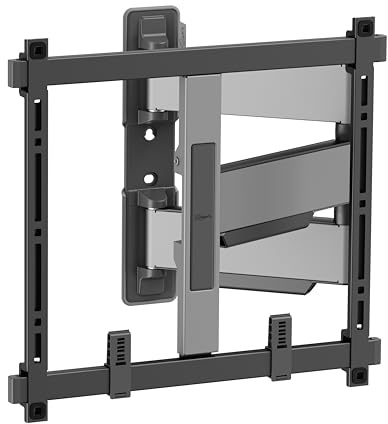 Vogel's TVM 5447 Schwenkbare TV-Wandhalterung für 32–65 Zoll Fernseher | Schlank Und Stabil, Bis Zu 180° Schwenkbar, 35 kg Tragkraft, TÜV-Zertifiziert, VESA 400x400, Präzise Nachjustierung