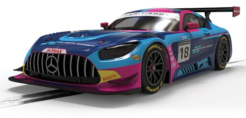 Scalextric C4623 Mercedes AMG GT3 - British GT 2024-2Seas Motorsport Slot Car Racing