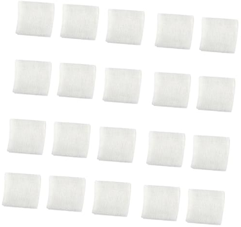 Confezione da 20 bende elastiche sgrassate in garza per assorbenza e delicate dopo l'attività fisica