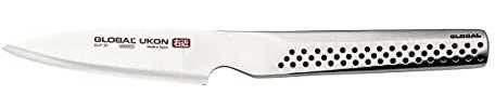 Global UKON 3.5'' PARING Knife, Silver, GUF-30