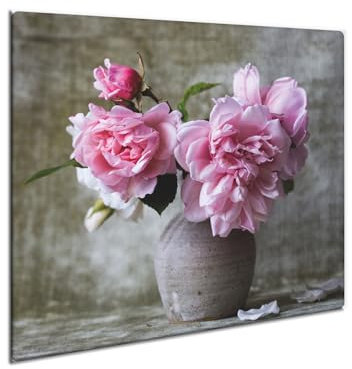 CTC-Trade | Piastra di copertura per fornelli, 60 x 52 cm, in vetroceramica, per piano cottura in vetroceramica, colore rosa naturale