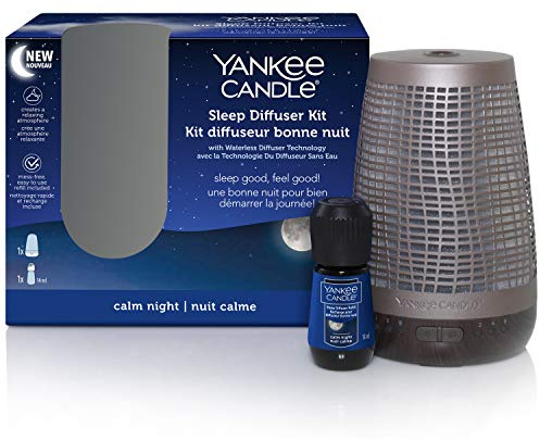 Yankee Candle Diffusor, Quiet Night, Schlafdiffusor-Set