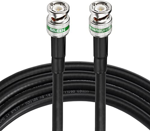 Superbat 3m 12G SDI Kabel, 4K UHD, 6G/12Gbit/s, BNC auf BNC, für Video-Sicherheitskameras und SDI-Konverter