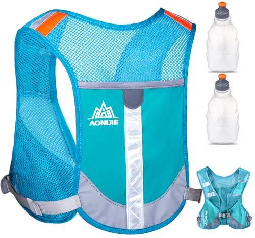 HINATAA Laufrucksack, leicht, Trinkrucksack, 5 l, 230 g, Laufen, Trinkweste für Damen und Herren, zum Radfahren, Laufen, Camping, Wandern