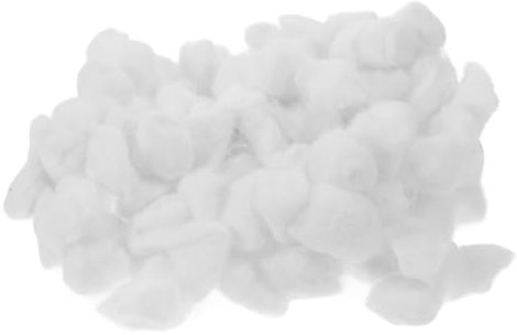 FOMIYES 1tasche Mini-wattebällchen Für Make-up Und Nagellackentferner Saugfähige Wattebällchen Zum Reinigen Und Abschminken Hergestellt Aus Hochwertiger Baumwolle Für Hauttypen