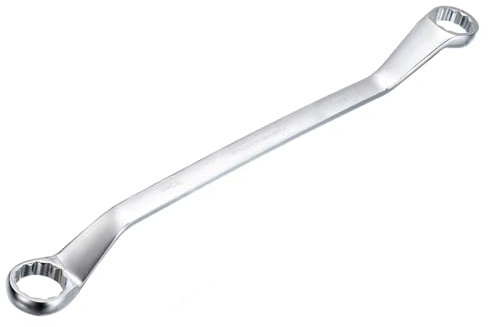 QUARKZMAN Offset Doppio Scatola Estremità Chiave 27mm x 30mm Metrico 12 Punto Alto Tenore Carbonio Acciaio Cromato Placcato Scatola Chiavi Inglesi
