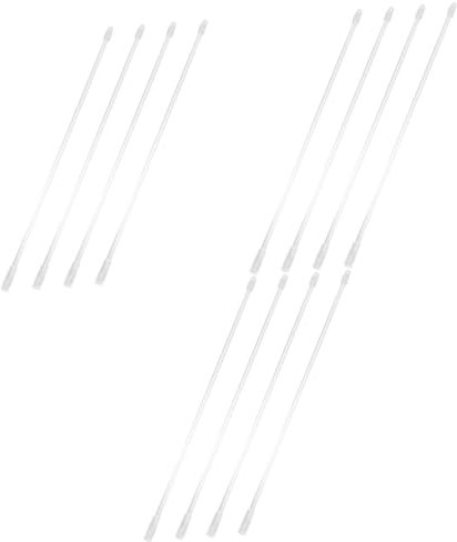 PartyKindom 12sätze Teiliges Blind Tilt Ersatz Mit Haken Transparente Jalousiestange Für Vertikale Jalousien Installieren Und Leicht Für Fensterdekoration