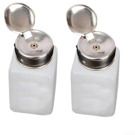2pc Set of 200ml Liquid Push Alcohol Dispenser for Soldering Flux Cleaner