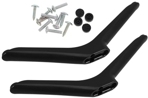 VALICLUD Supporto Tv Base Da Scrivania Stabile Per Televisore 32 Pollici Sostituzione Supporto Tv Per Casa e Ufficio Set Da 2 Pezzi e Semplice Installazione
