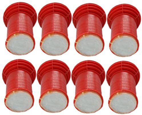 TOYANDONA 8pcs Multi-use Wok Scrubbers Rust Removers Small Compact Cleaning Tools for Kitchen Household Pots and Surfaces Maintenance Random Color