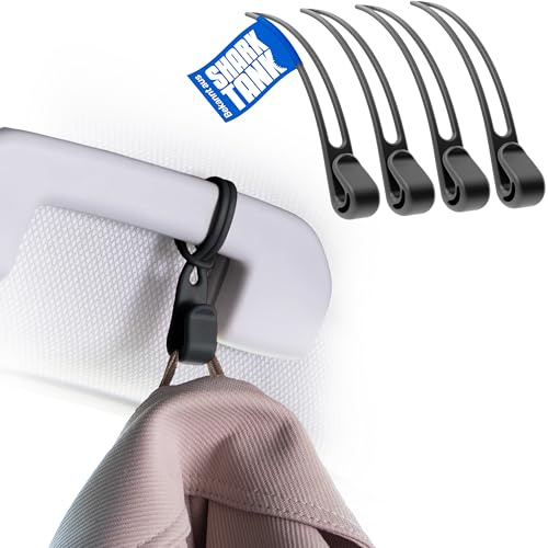 Car Hook Le crochet de voiture le plus sûr - pas seulement pour l'appuie-tête, pour tout l'intérieur, l'accessoire de voyage indispensable pour la voiture maintient les vestes et les sacs, gadgets de