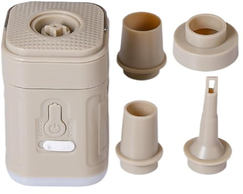 Air Pump for Inflatable Items - Portable Manual Rechargeable Multifunctional Equipment - Air Mattress Pump | for Travel Backpacking Camping Swimming Outdoor Beach Camp Pool