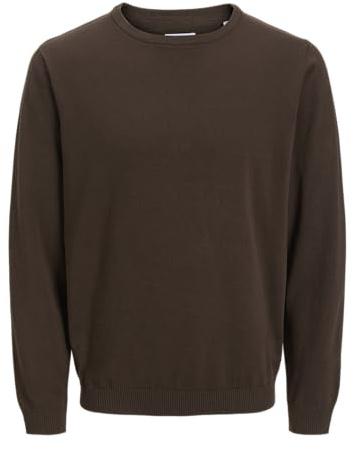 JACK & JONES Jjebasic Knit Crew Neck Noos, Suéter para Hombre, Delicioso, XXL