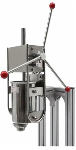 TAIPINGOZ Insaccatrice, Insaccatrice Manuale per Salsicce, Riempitrice Verticale in Acciaio Inossidabile, for Uso Domestico Commerciale(5l)