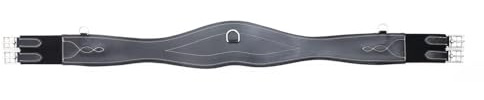 Generisch BergReiter Professionel Sattelgurt – Dressage (Schwarz, 135 cm)