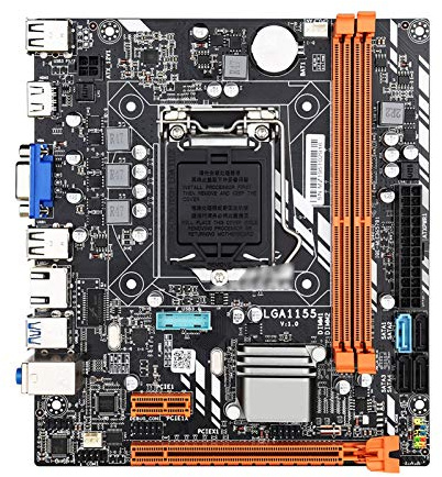 scheda madre Scheda madre desktop B75m scheda LGA 1155 CPU 2 * DDR3 fino a 16 GB